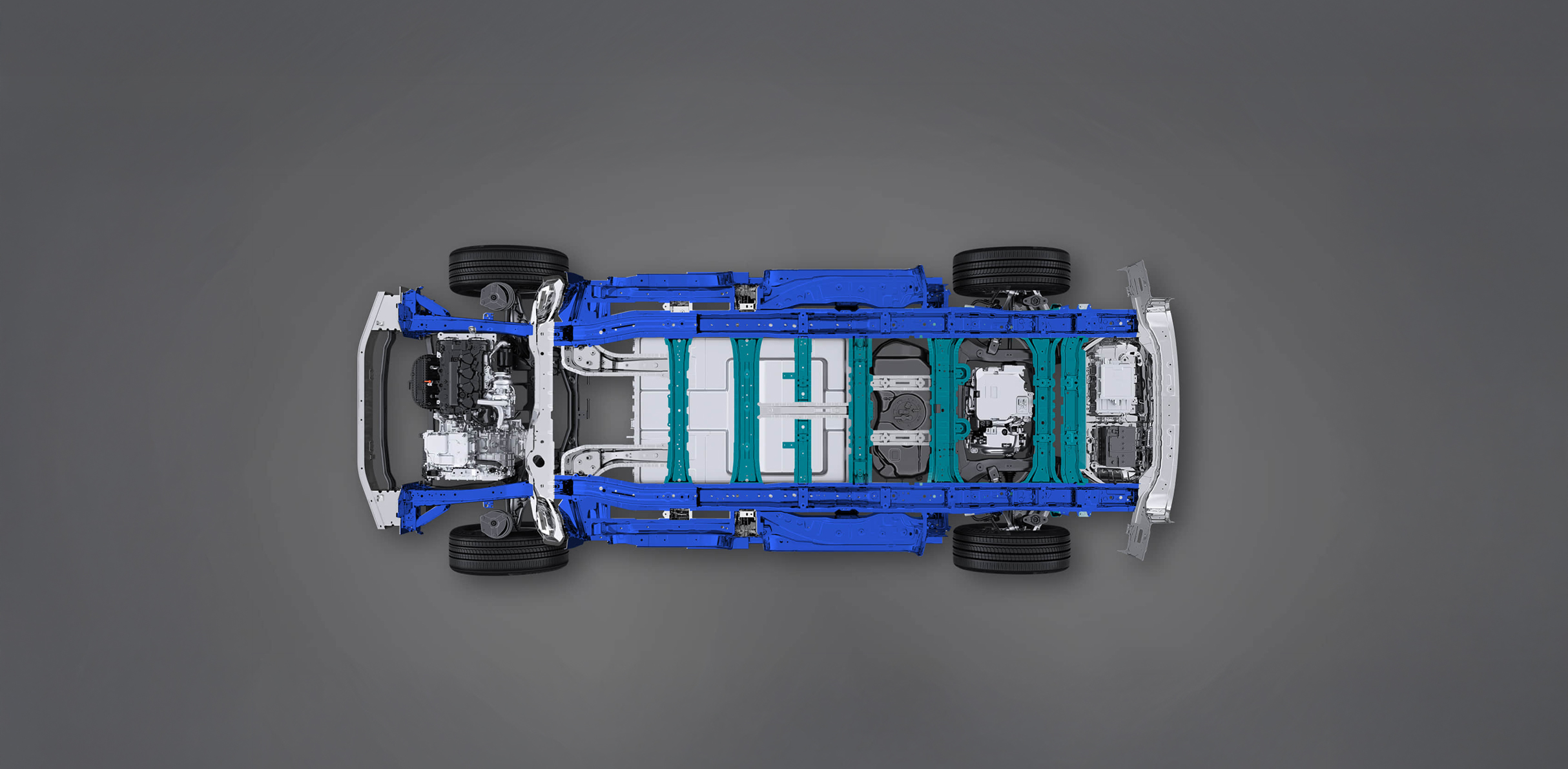 โครงสร้างพื้นรถแบบ 4 แนวตั้ง และ 7 แนวนอน